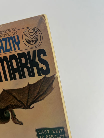 Vintage Paperback - Roadmarks - Roger Zelazny - 1983 Fourth Printing