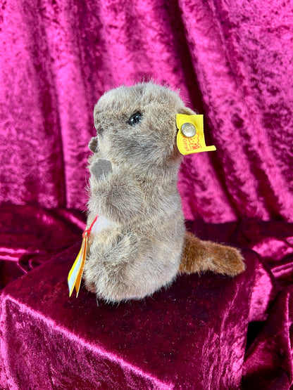 Vintage Collectibles - Miniature Stuffed Toy - Piff The Mouse - 1476/12 - Steiff - Germany