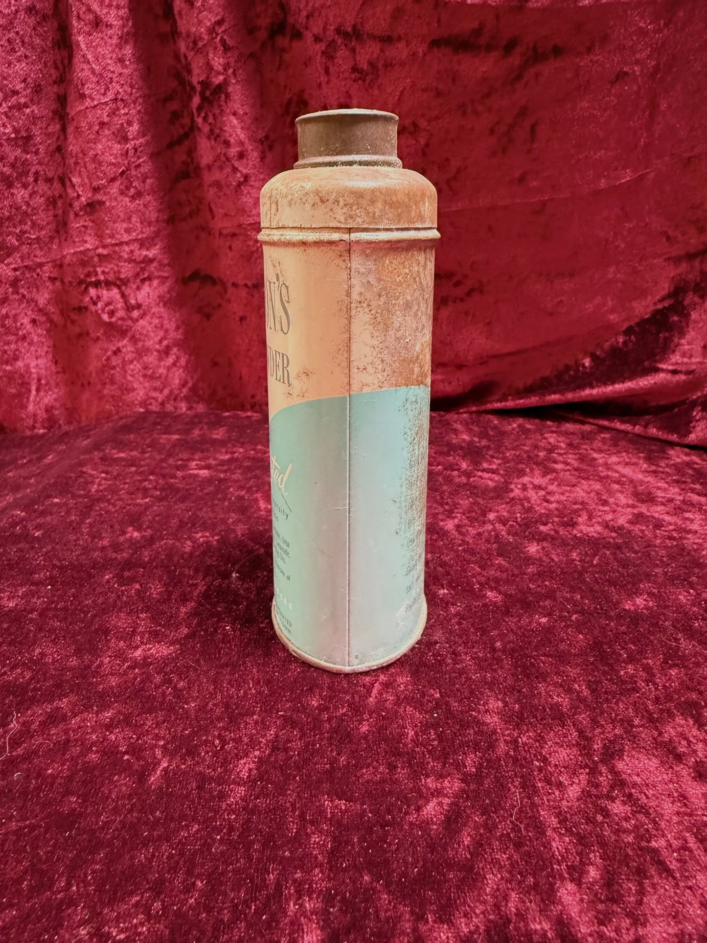 Vintage Medicine Cabinet - Metal Tin - McKesson’s Tooth Powder - Ammoniated