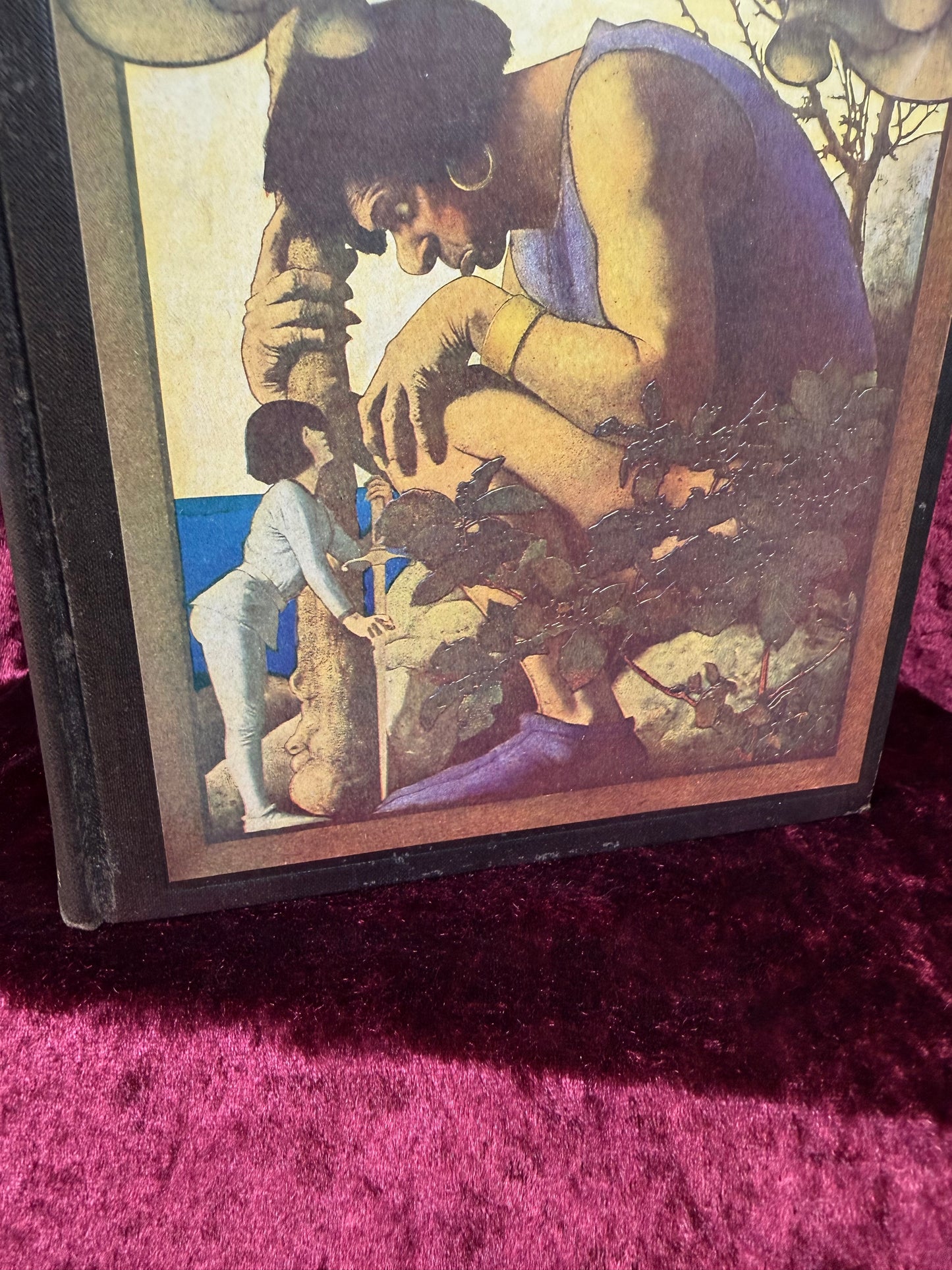 Vintage Hardcover Poetry Book – "Poems of Childhood" by Eugene field - Maxfield Parrish Illustrated Edition - 1920