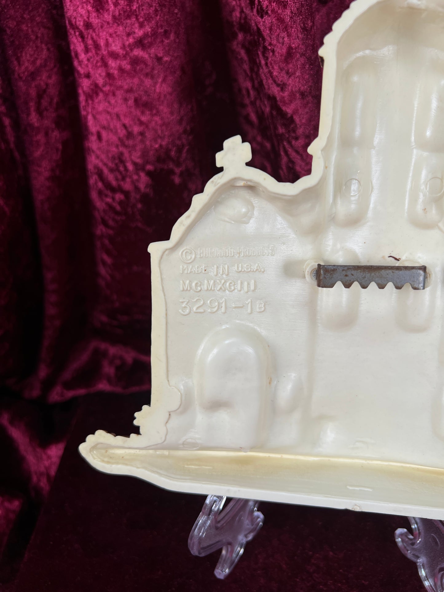 Vintage Wall Plaque Set - Southwestern Mission Church and Adobe Village - Burwood Products