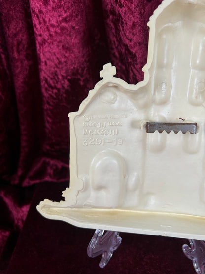 Vintage Wall Plaque Set - Southwestern Mission Church and Adobe Village - Burwood Products