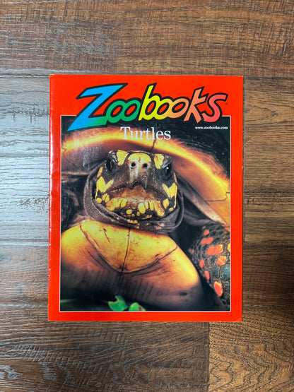 Vintage Ephemera - Magazine - Zoobooks - Turtles - August 2002