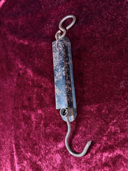 Vintage Metal Hanging Scale - Hanson Viking Jr 50 lb Spring Scale