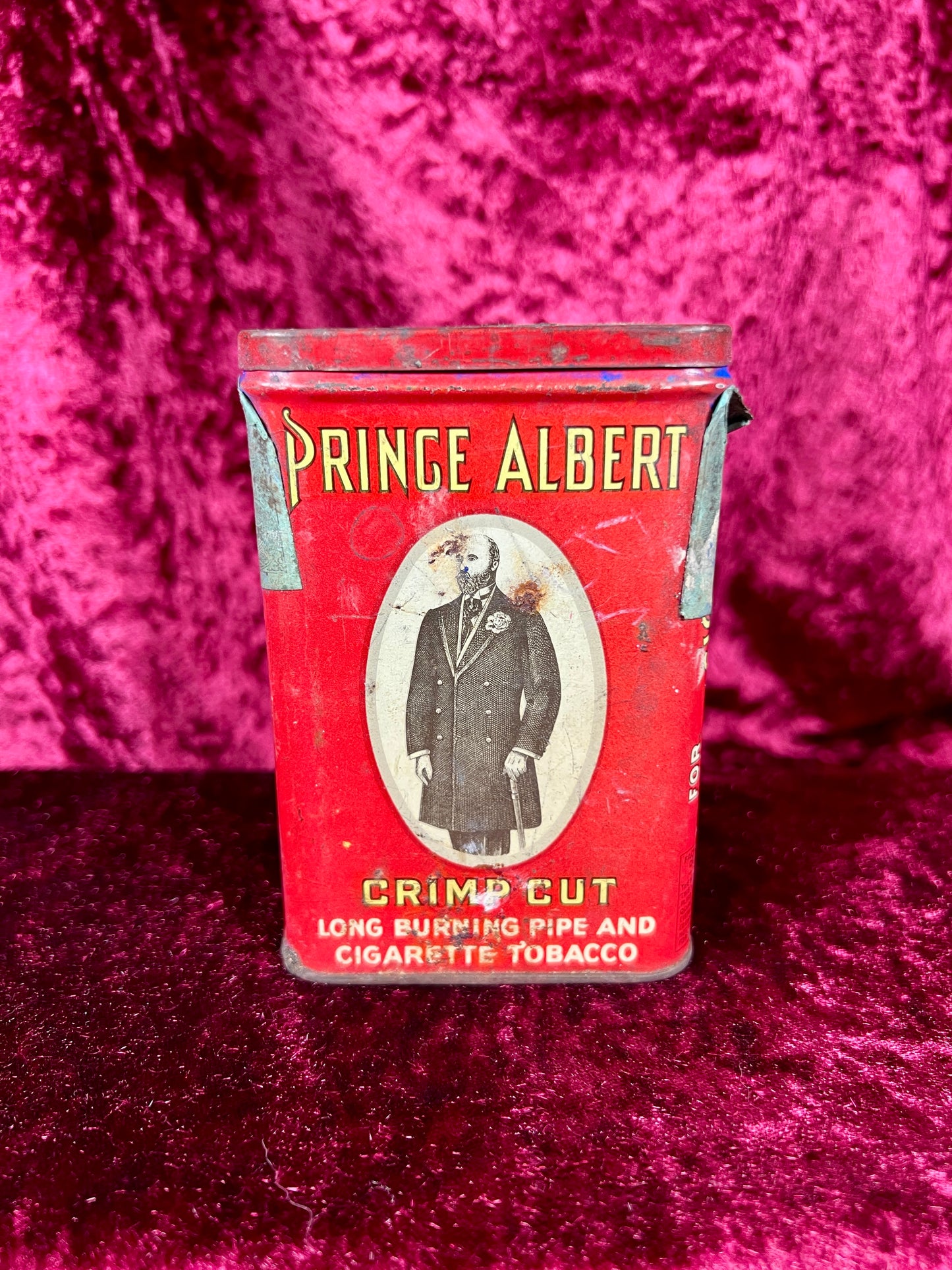Vintage Tobacciana - Tobacco Tin - Prince Albert / Crimp Cut - #1