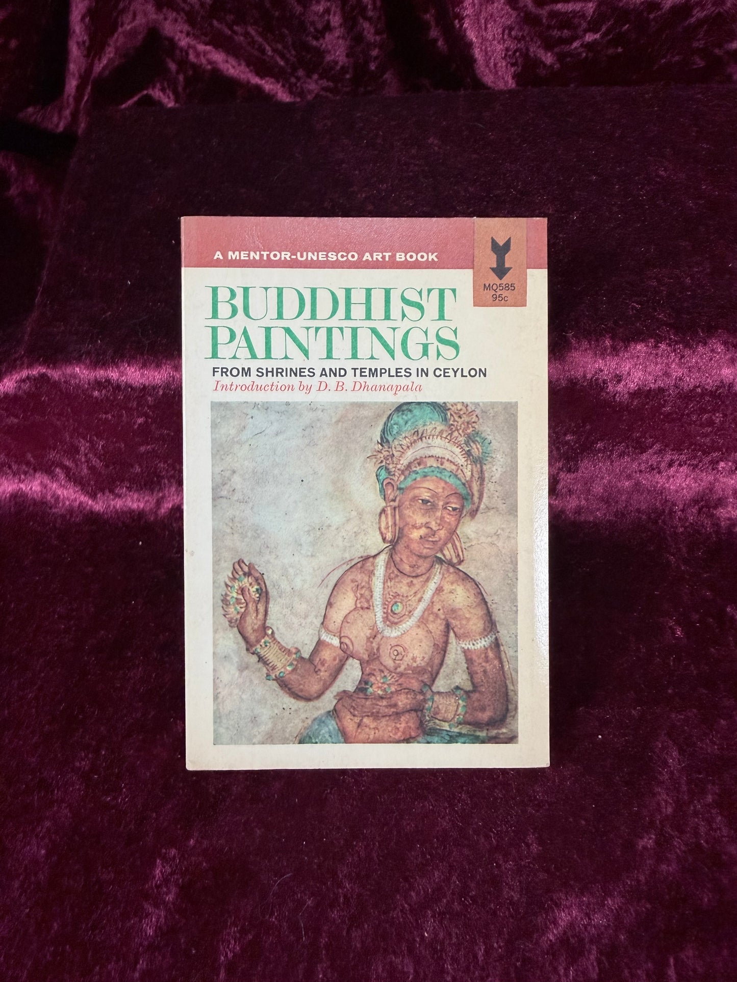 Vintage Buddhist Paintings from Shrines and Temples in Ceylon Paperback First Printing 1964