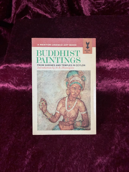 Vintage Buddhist Paintings from Shrines and Temples in Ceylon Paperback First Printing 1964