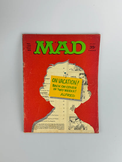 Vintage Mad Magazine - October 1969 - #130