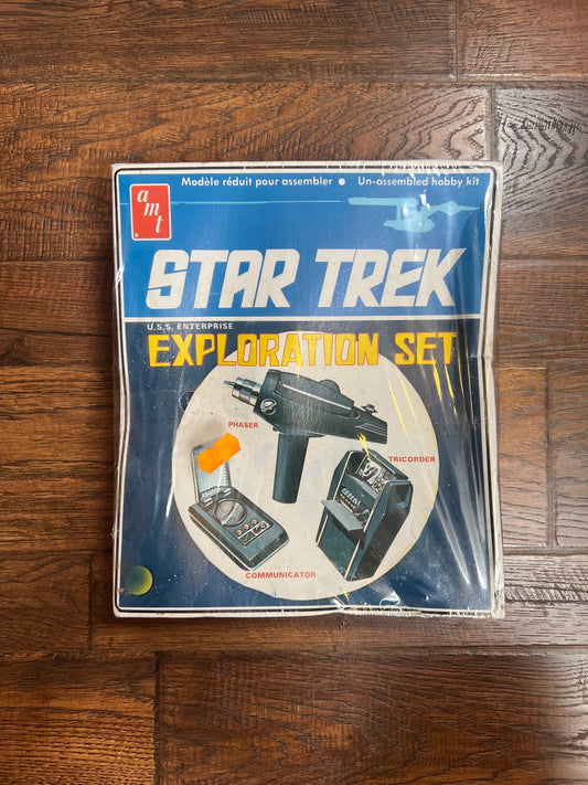 Vintage Collectibles - Star Trek Exploration Set - USS Enterprise Exploration Set S958 - AMT Corporation