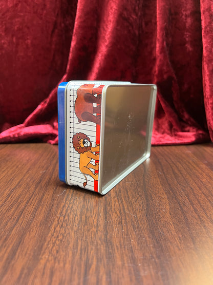 Vintage Kitchen - Storage Tin - ZOO Animals - JSNY - Made In Hong Kong