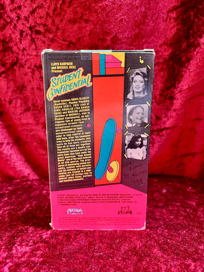 VHS - Student Confidential - 1988