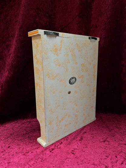 Vintage Terry's Village Wood Key Cabinet - Kitchen Cupboard Wall Key Holder