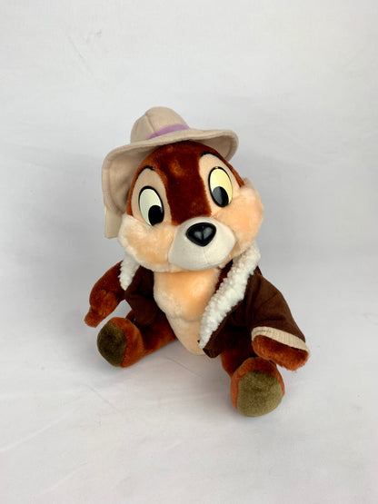 Vintage Walt Disney Company Rescue Ranger Chip Plush - Made In Korea - 10"