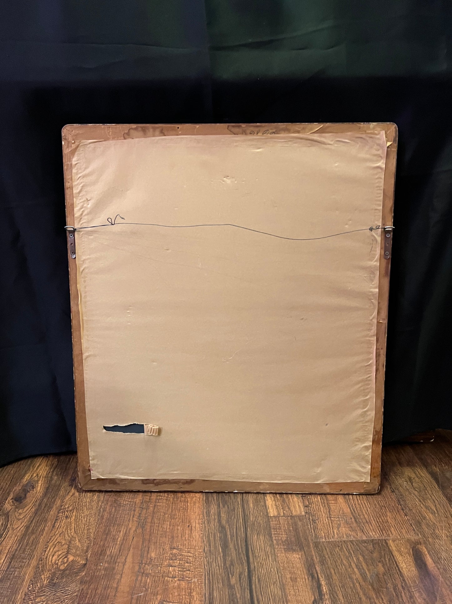 Vintage Mirror - Gilded Frame - Rectangular - 27" X 23"