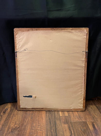 Vintage Mirror - Gilded Frame - Rectangular - 27" X 23"