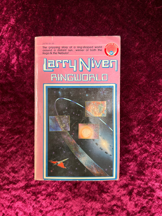 Vintage Paperback Book - Ringworld - Larry Niven - Ballantine 1975