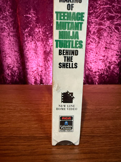 VHS - The Making of Teenage Mutant Ninja Turtles Behind the Shells - 1991