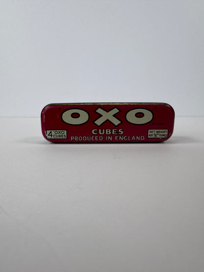 Antique Tin - OXO Boullion Cubes - English Variety - Good Condition