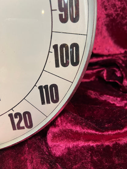 Vintage Metal Advertising Thermometer - Value Rated Used Car Novelty Sign