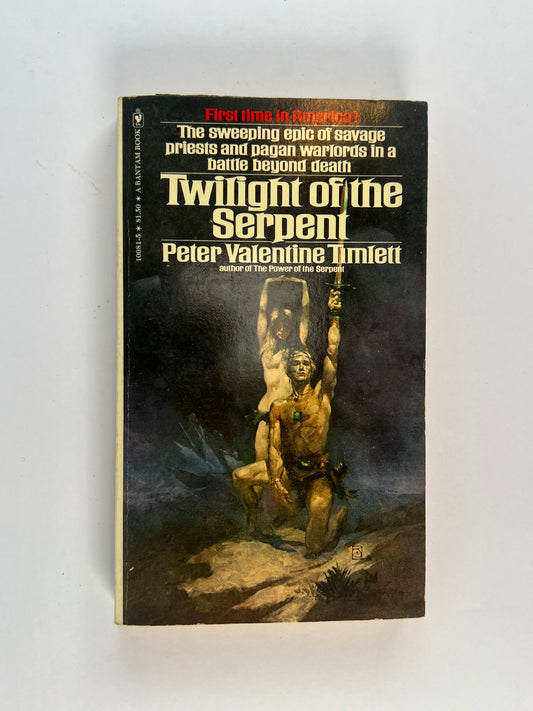 Vintage Paperback - Twilight of the Serpent - Peter Valentine Timlett - 1977 Bantam Book