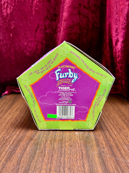 Vintage Collectibles - Furby - Grey and White Tiger Stripes - New In Box
