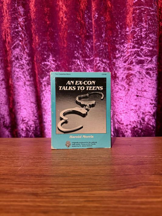 Cassette Tape - An Ex-Con Talks To Teens - Harold Morris - 1996