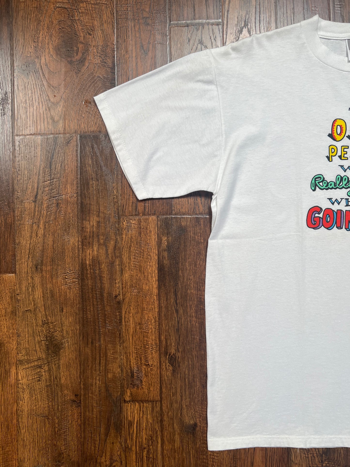 Vintage T-Shirt - Shoebox by Hallmark Co. - The Only Person Who Really Knows - Jerzees - Large
