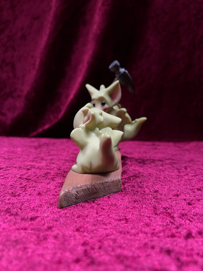 Vintage 2002 Pocket Dragons “Teamwork!” Figurine - Real Musgrave Dragon Collectible