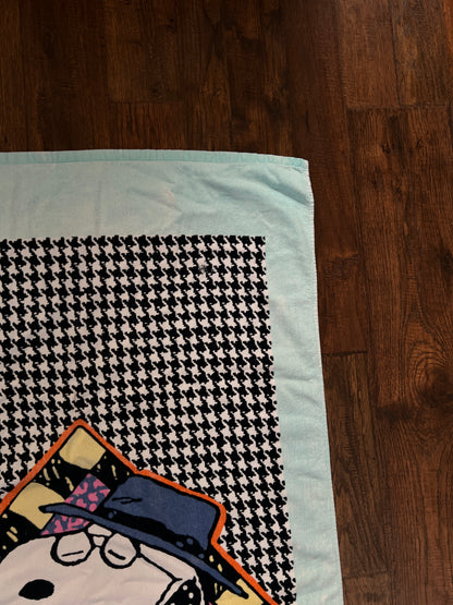 Vintage Cotton Beach Towel – Snoopy Top Pop! Peanuts Graphic