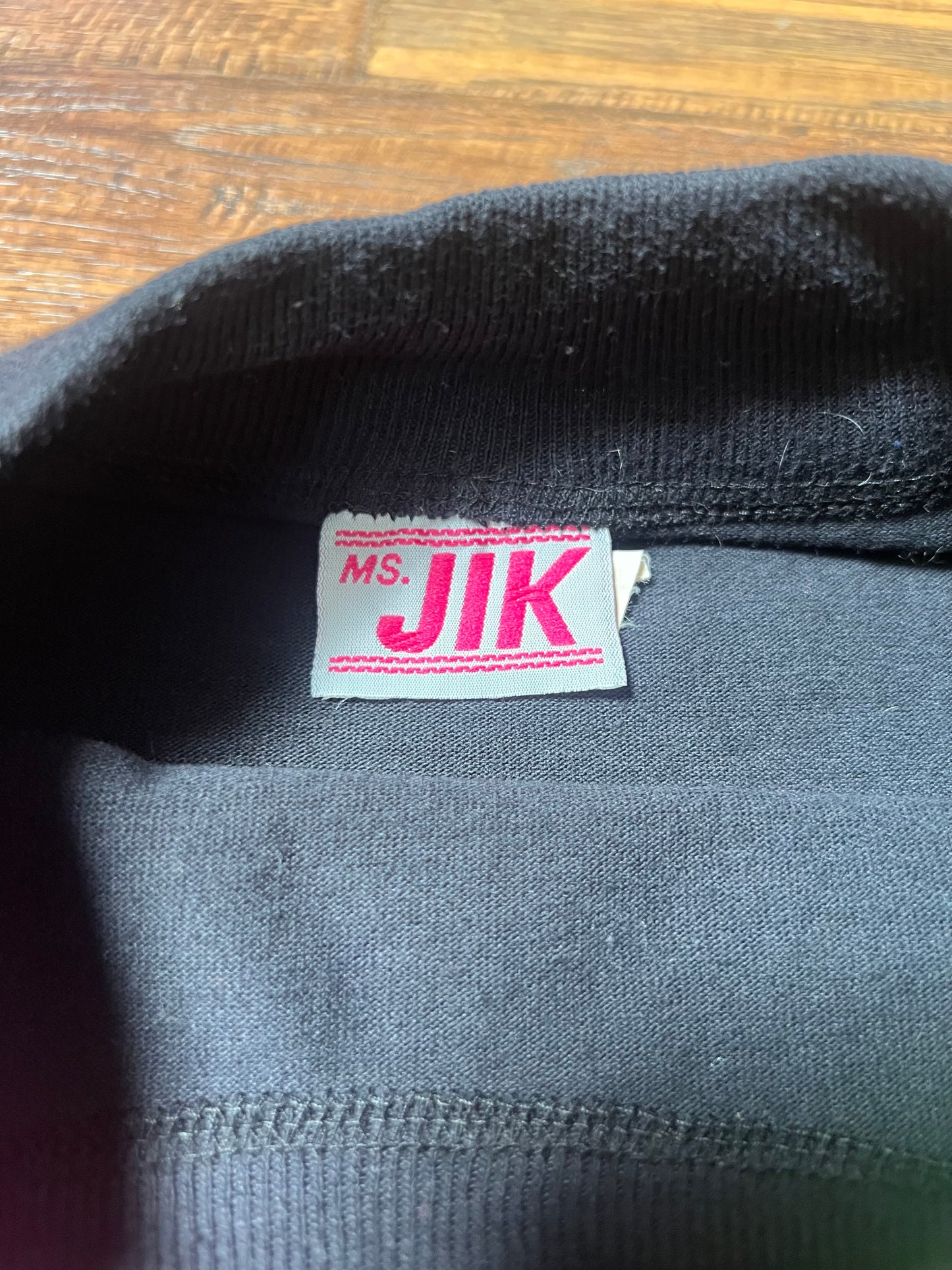 Vintage Clothing - Lightweight Pullover Sweatshirt - 80's Neon Color Block - Ms. Jik - Large