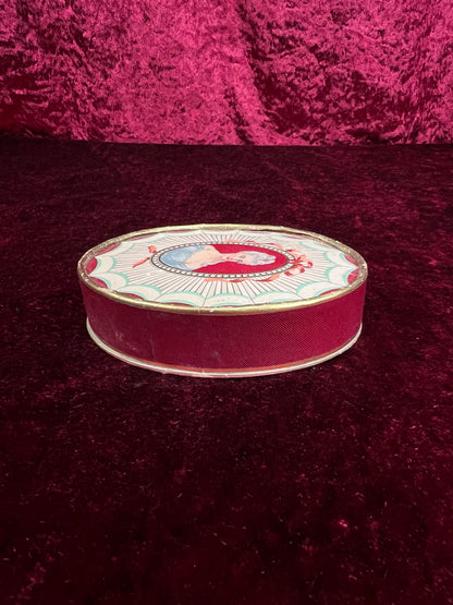 Vintage Richard Hudnut Du Barry Face Powder Box – Special Rachel Cameo Portrait