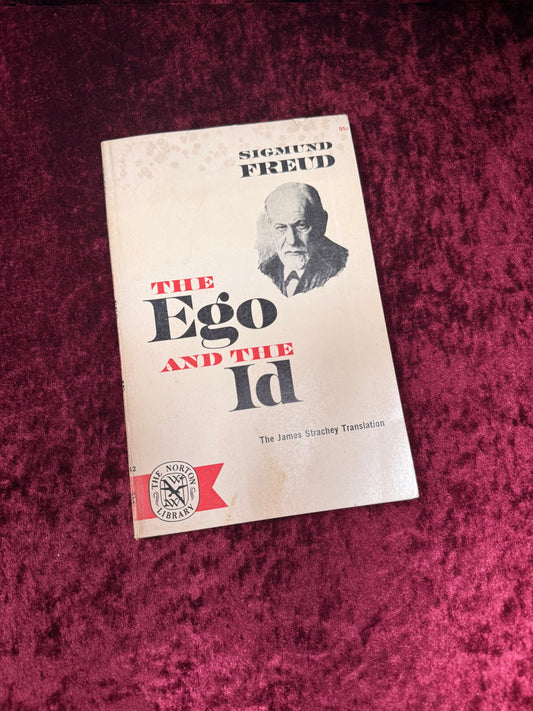 Vintage Paperback Book - The Ego And The ID - Sigmund Freud - 1962