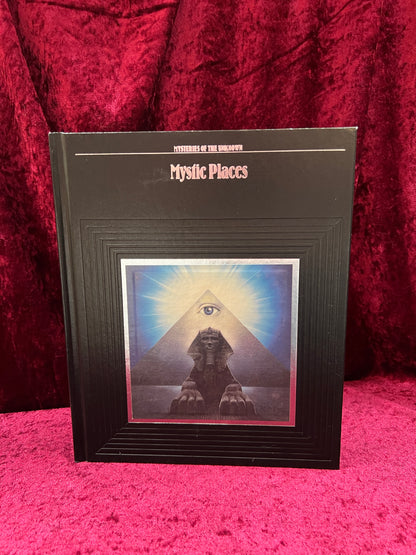 Vintage Hardcover Coffee Table Book - Time Life Mysteries Of The Unknown - Mystic Places