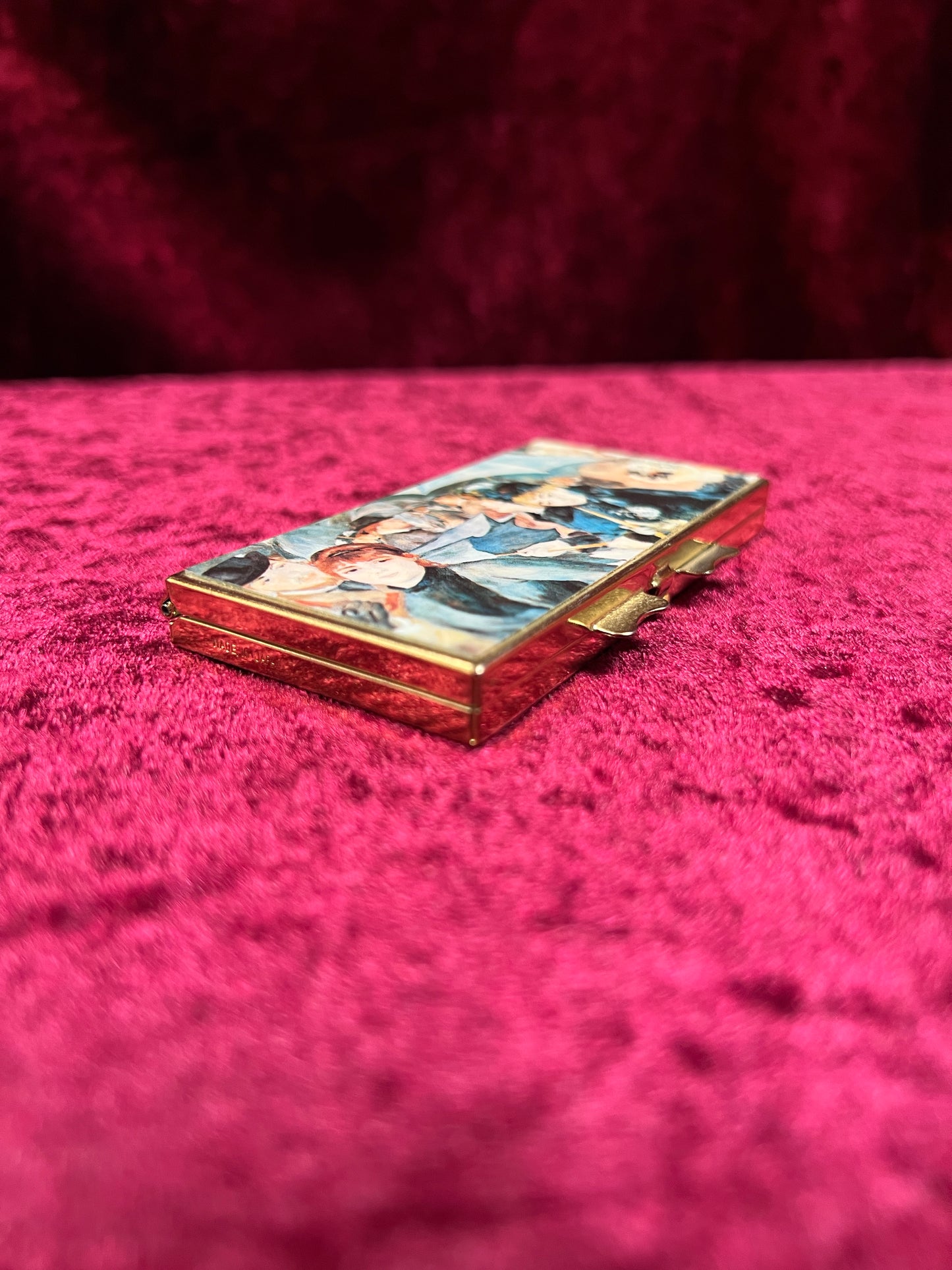 Vintage Vanity - Weekly 7-Day Pill Box - The Umbrellas by Renoir