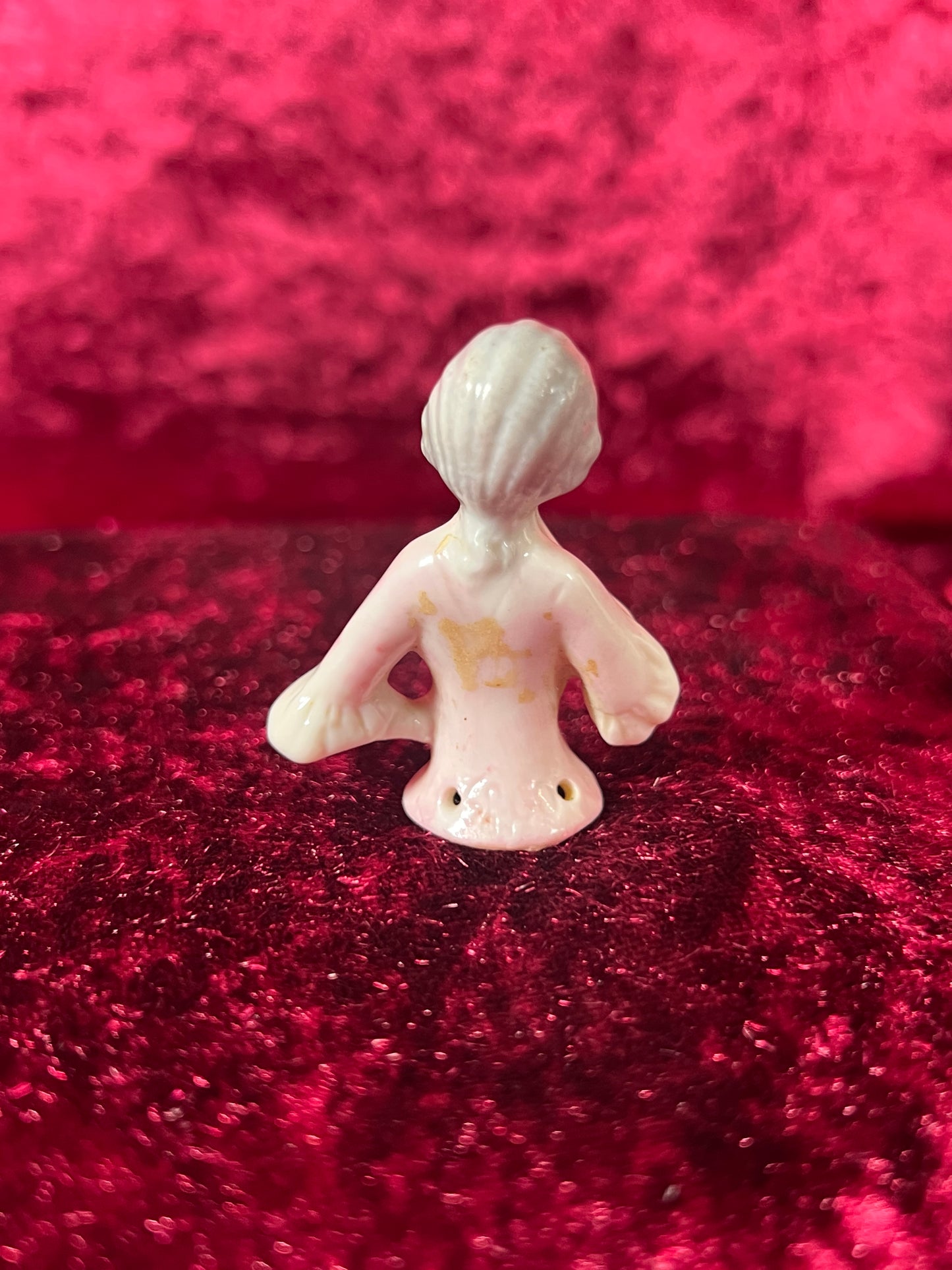Vintage Figurine - Porcelain Miniature - French Rococo Noble Lady