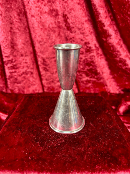 Vintage Barware - Jigger - Silver Metal