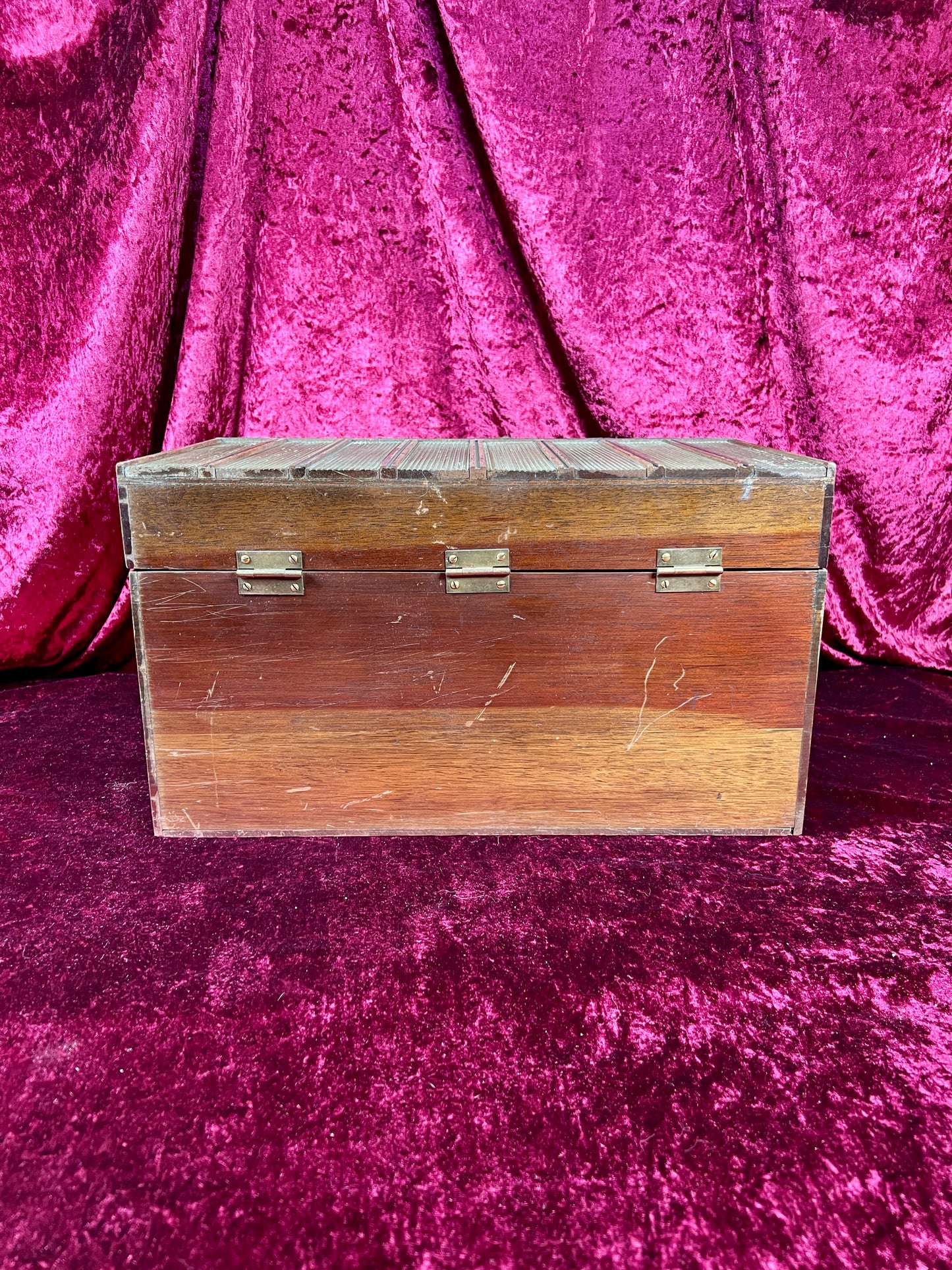 Vintage Barware - Mid Century Hidden Leather Bound Book Bar - World's Greatest Books - Japan