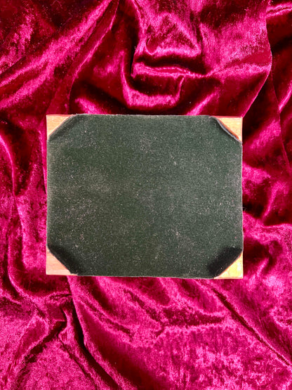 Vintage Vanity - Jewelry Box - Persian Khatam Blue Bird