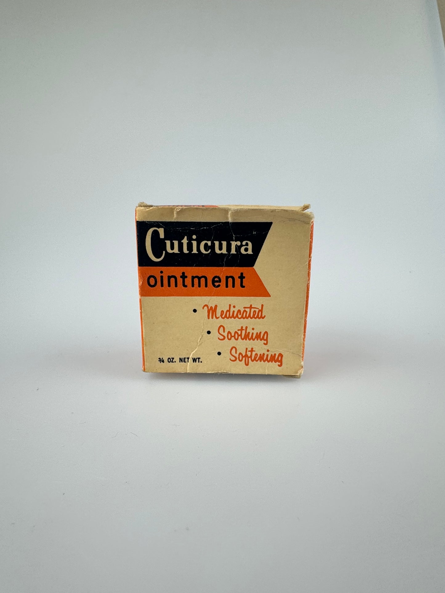 Vintage 1980s Purex Cuticura Ointment - Empty