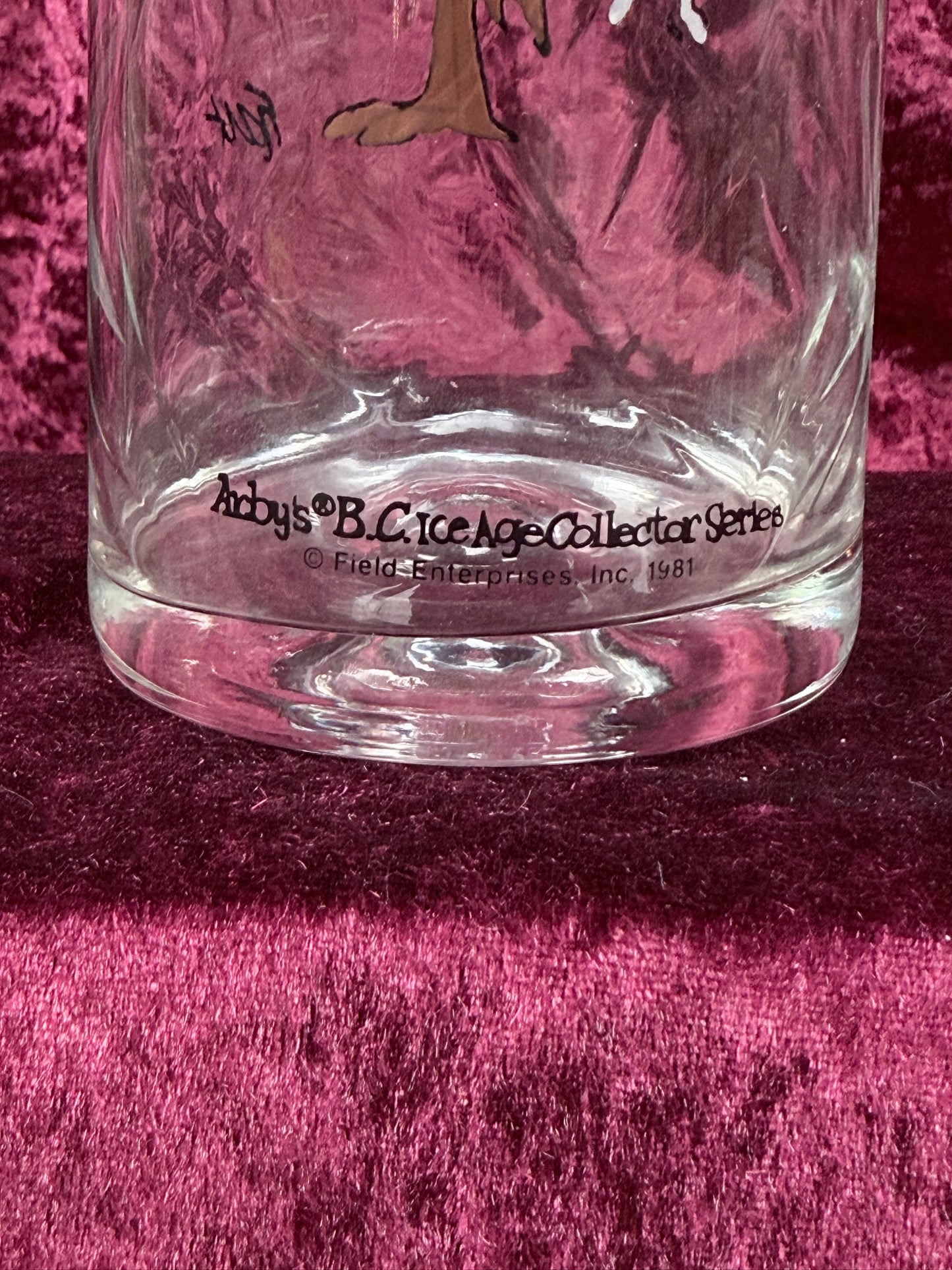 Vintage Arby's 1981 Glass Tumbler – B.C. Comics Anteater Collector Series