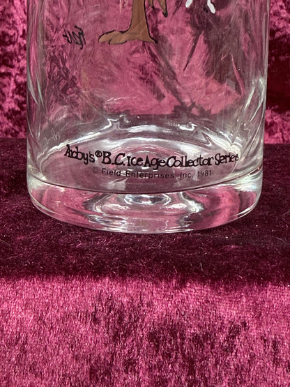 Vintage Arby's 1981 Glass Tumbler – B.C. Comics Anteater Collector Series