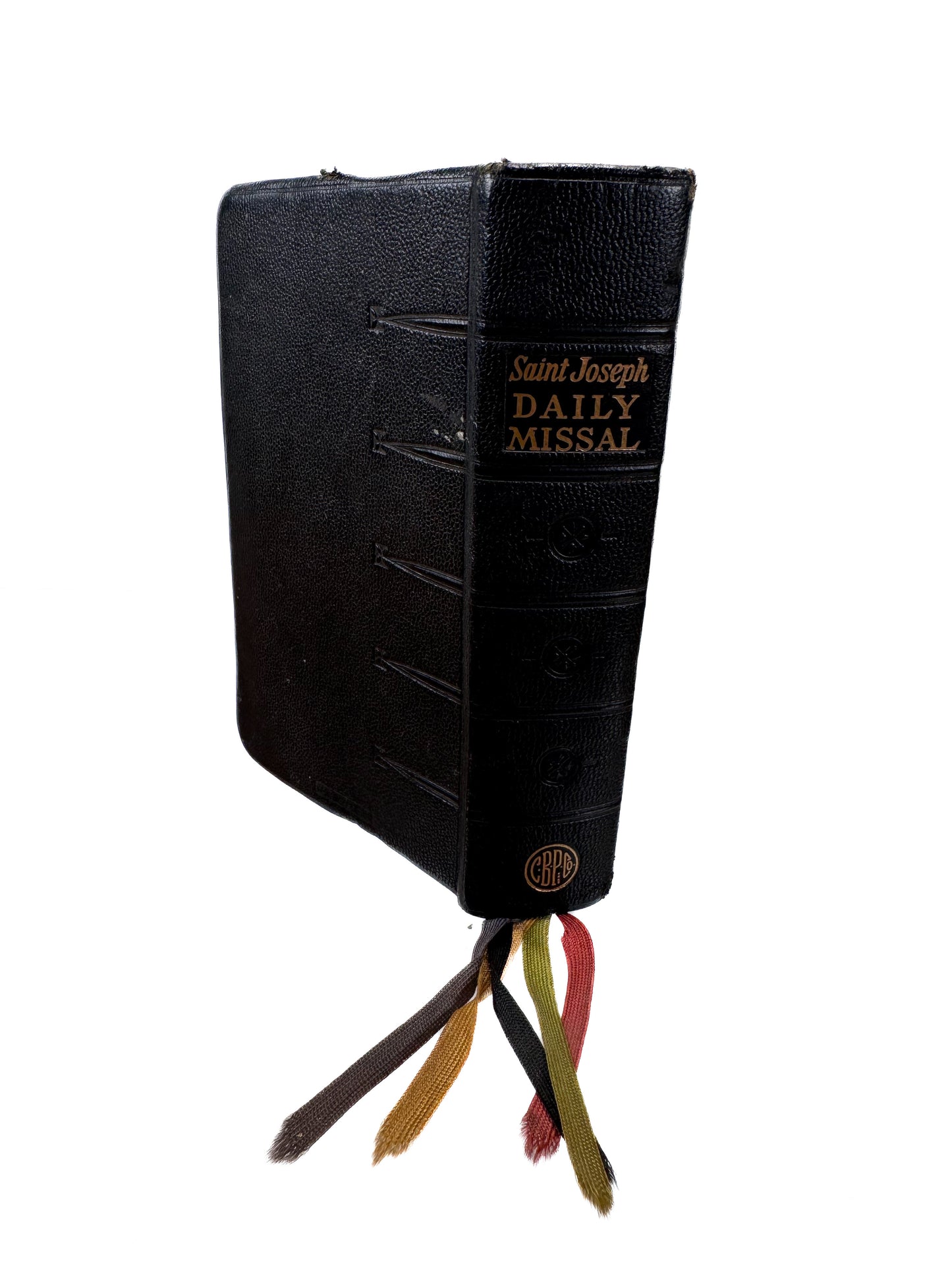 Vintage Bible - Saint Joseph Daily Missal - 1956 Revised Edition - Leatherette Cover, Ribbon Markers