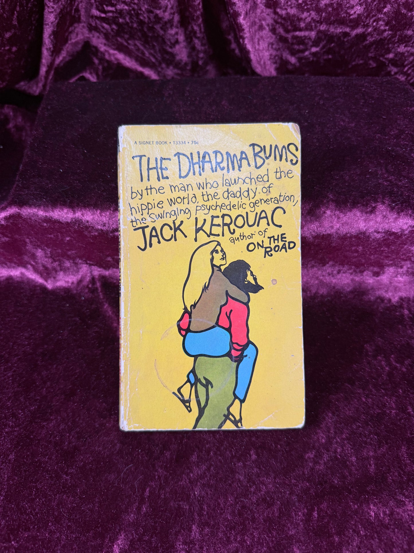 Vintage The Dharma Bums by Jack Kerouac Paperback Third Printing 1959 Signet