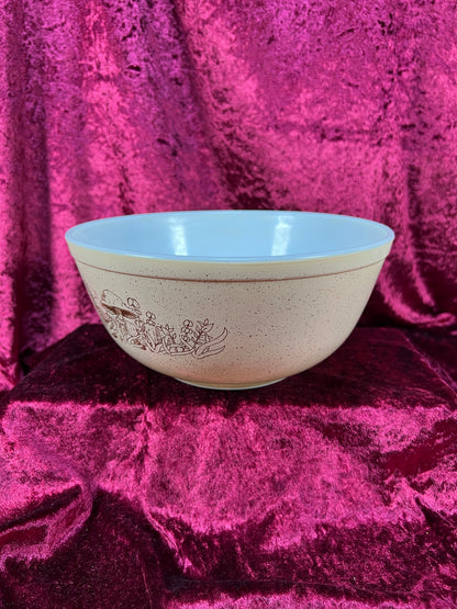 Vintage Kitchen - Mixing Bowl - Forest Fancies Mushrooms - Pyrex - 2.5L