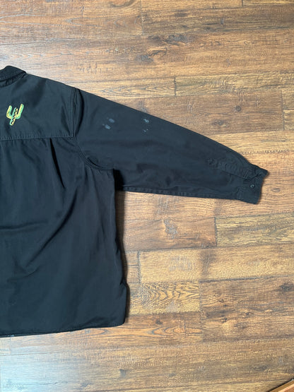 Vintage Clothing - Embroidered Shirt Jacket - Santa Fe Print - 3X-Large - Quacker Factory