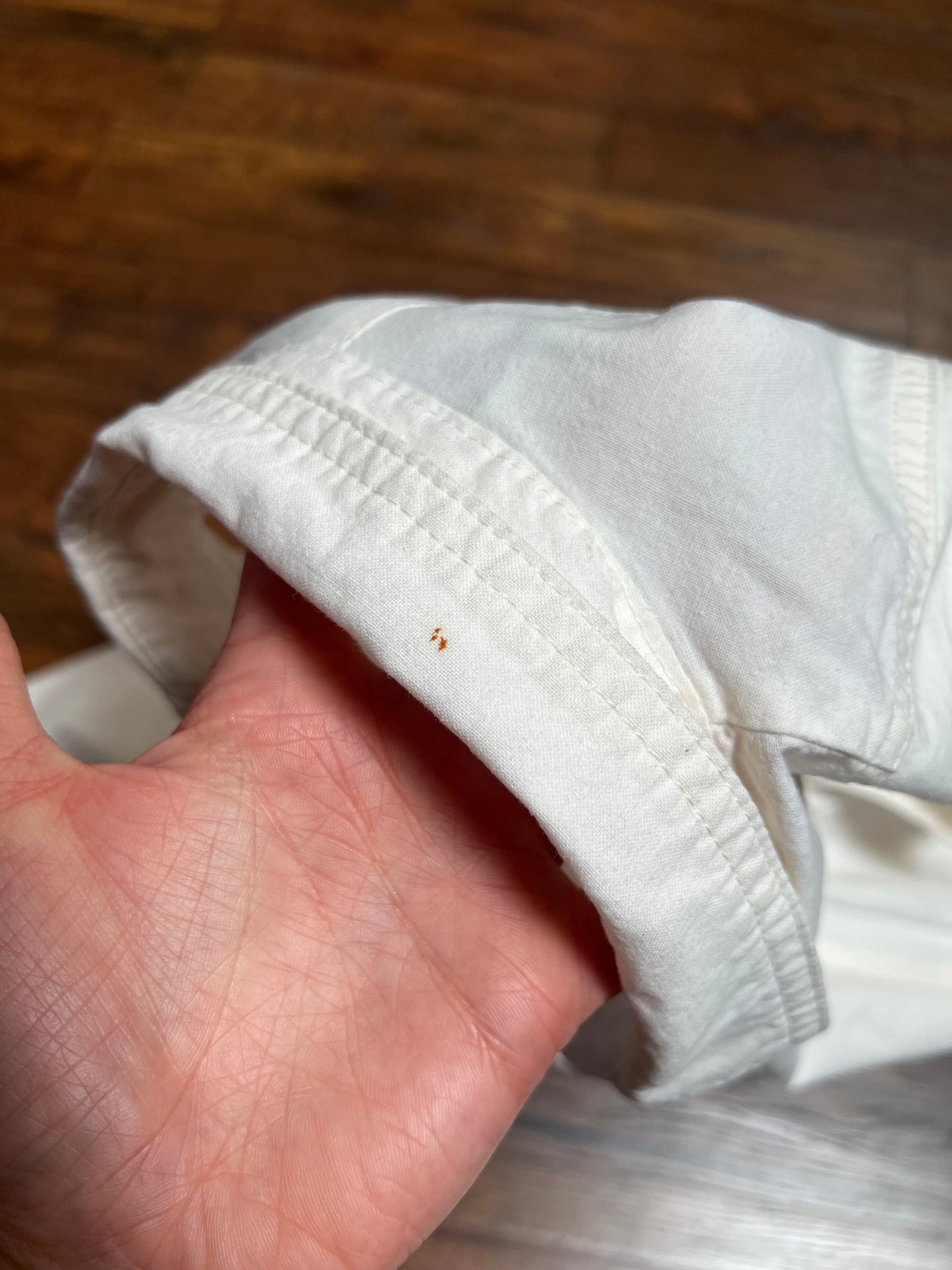 Vintage Clothing - Full Length Sleeveless Shirt Dress - Button Front - White - Medium - YES Clothing