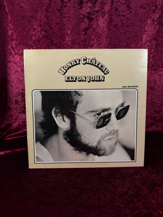 Vintage 12" Vinyl Record - Elton John - Honky Chateau - MCA Records - 1972