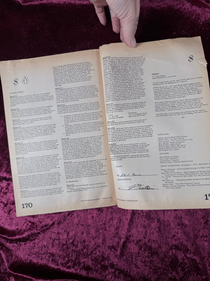 Vintage CoEvolution Quarterly Magazine Summer 1974 Whole Earth Catalog Supplement