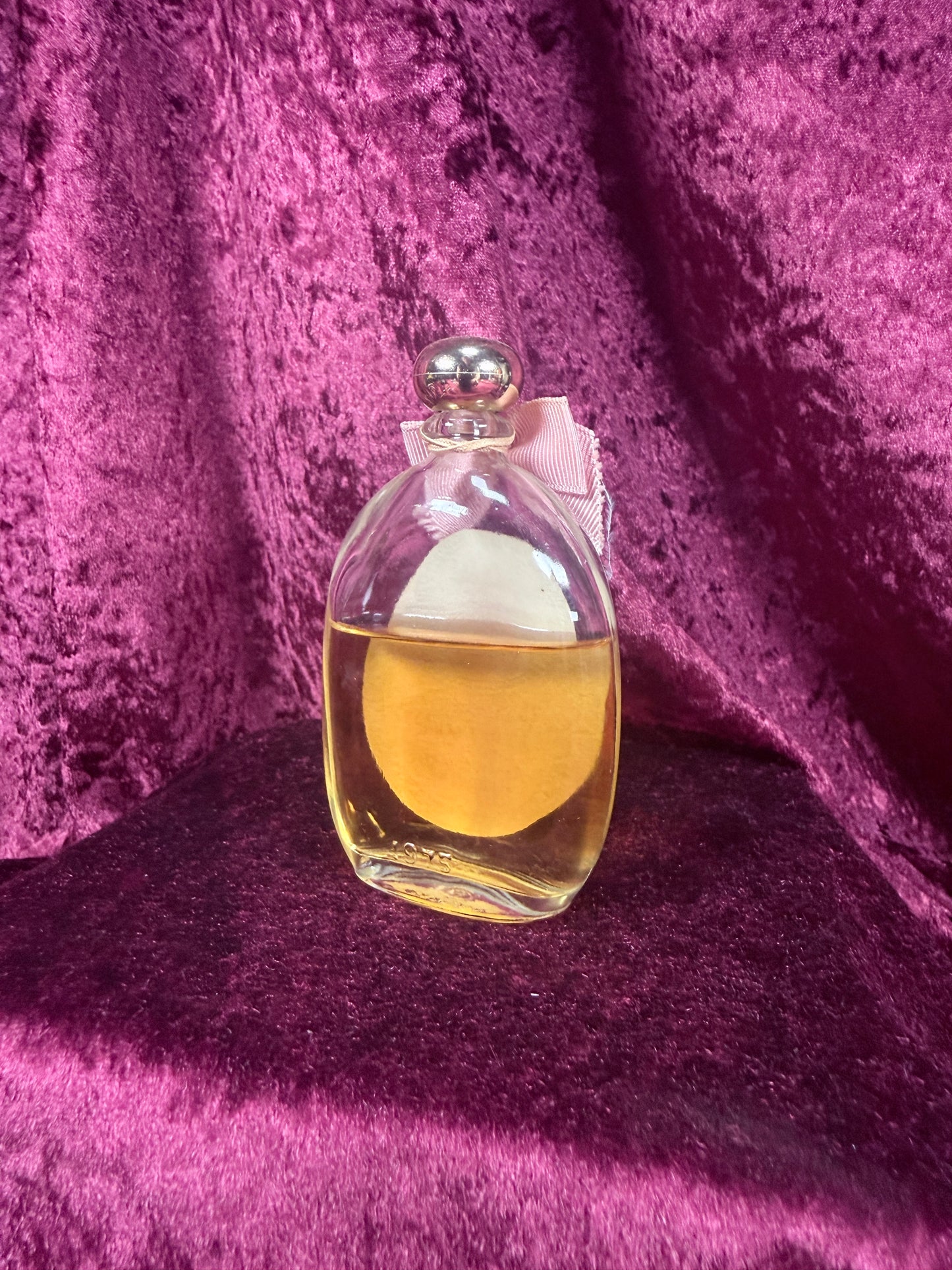 Vintage Glass Perfume Bottle – California Perfume Co. Anniversary Keepsake Floral Design