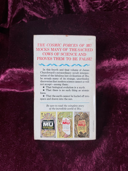 Vintage The Cosmic Forces of Mu by James Churchward 1968 First Paperback Printing